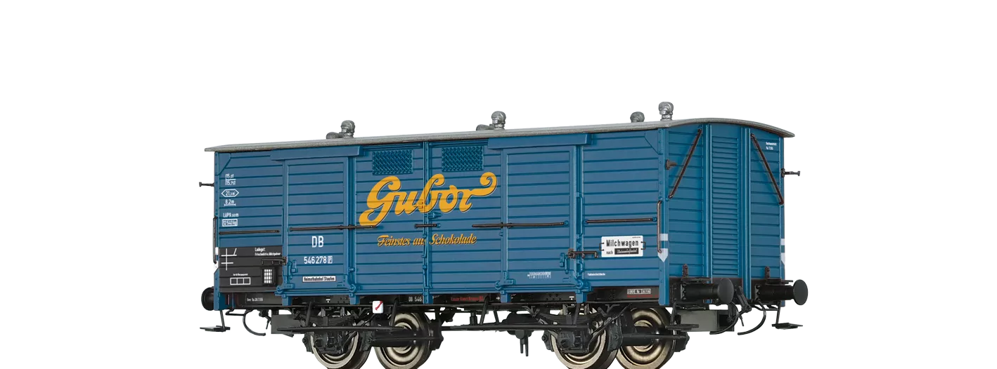 48663 - Milchwagen Gh 03 "Gubor Schokolade" DB