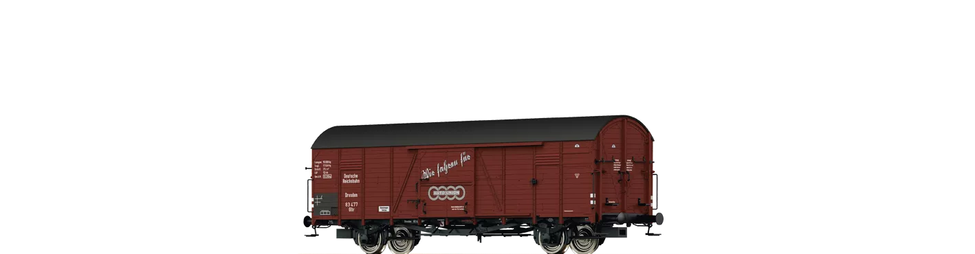 48675 - Gedeckter Güterwagen Gltr 23 "Autounion" DRG