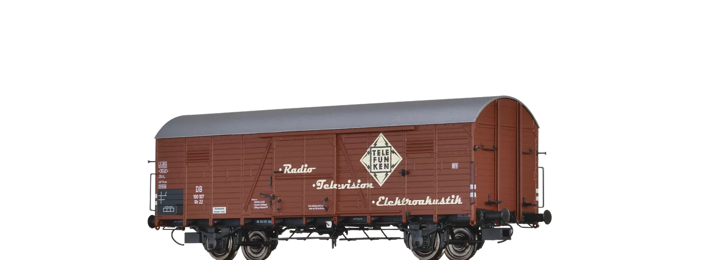 48720 - Gedeckter Güterwagen Glr 22 "Telefunken" DB