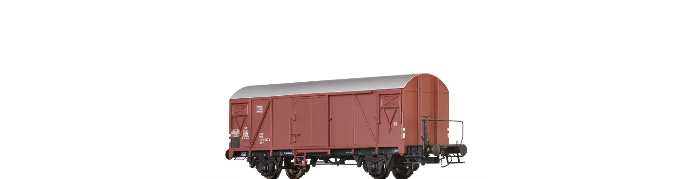 48813 - Gedeckter Güterwagen Gls205 DB, mit Handbremse
