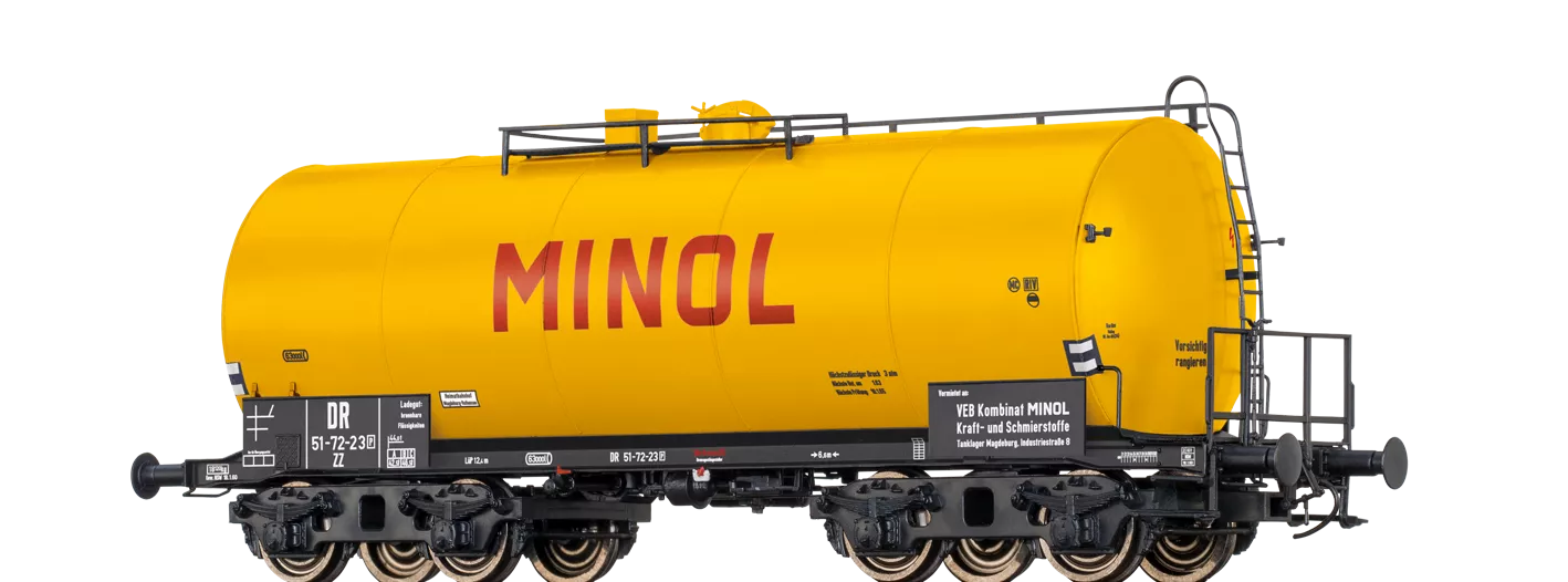 48942 - Leichtbaukesselwagen Uerdingen ZZ "Minol" DR