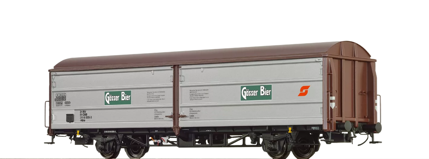 48983 - Schiebewandwagen Hbis "Gösser Bier" ÖBB