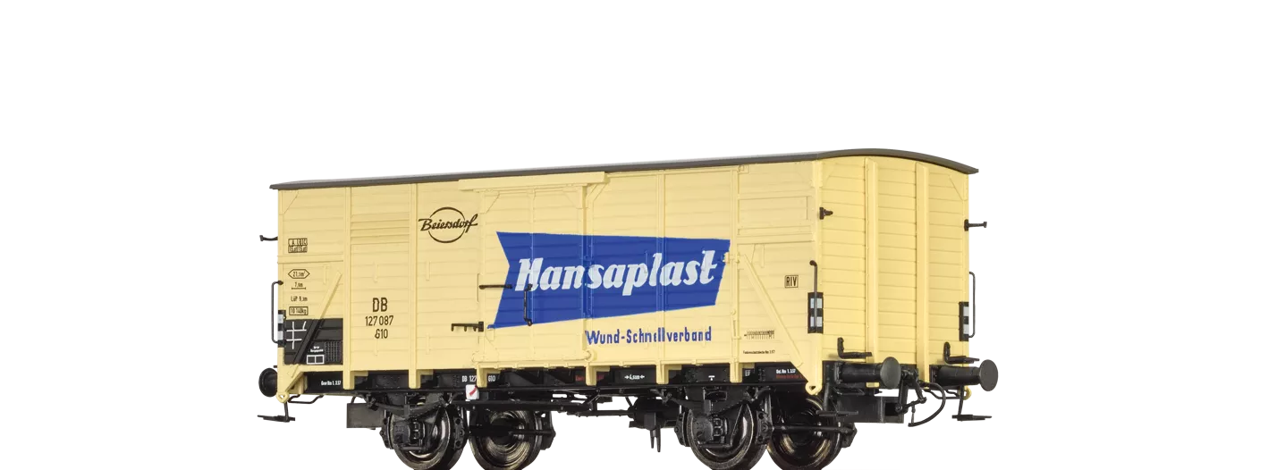 49035 - Gedeckter Güterwagen G10 "Hansaplast" DB
