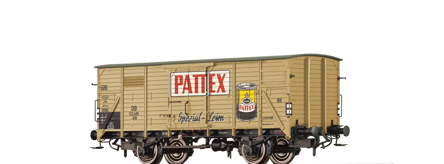 49036 - Gedeckter Güterwagen G10 "Pattex" DB