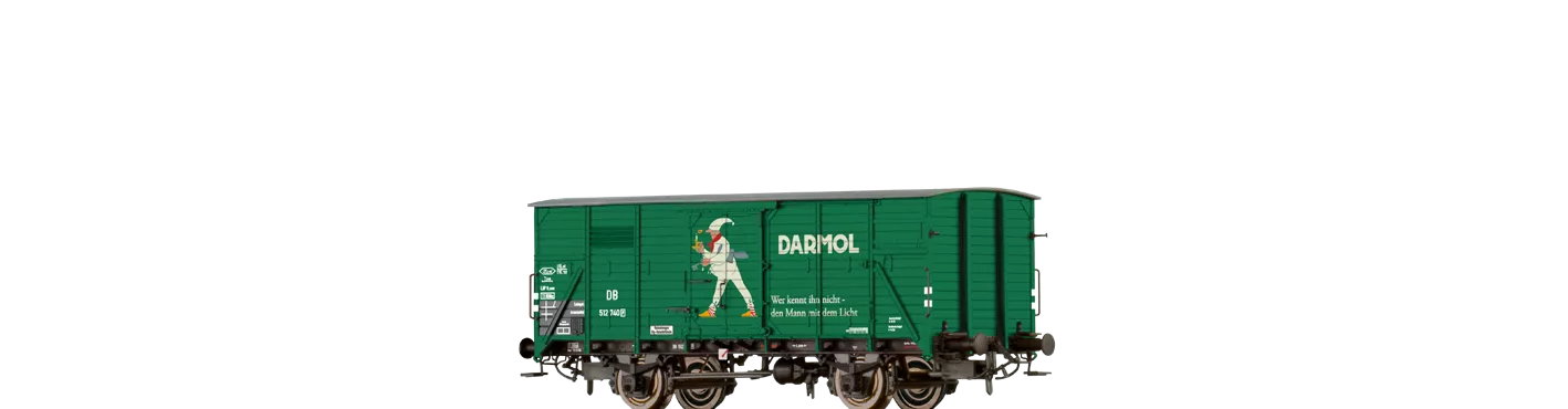 49050 - Gedeckter Güterwagen G10 "Darmol" DB
