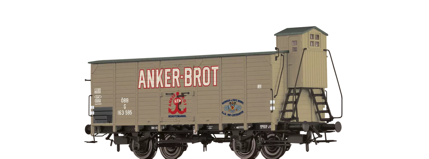 49056 - Gedeckter Güterwagen G "Anker-Brot" ÖBB