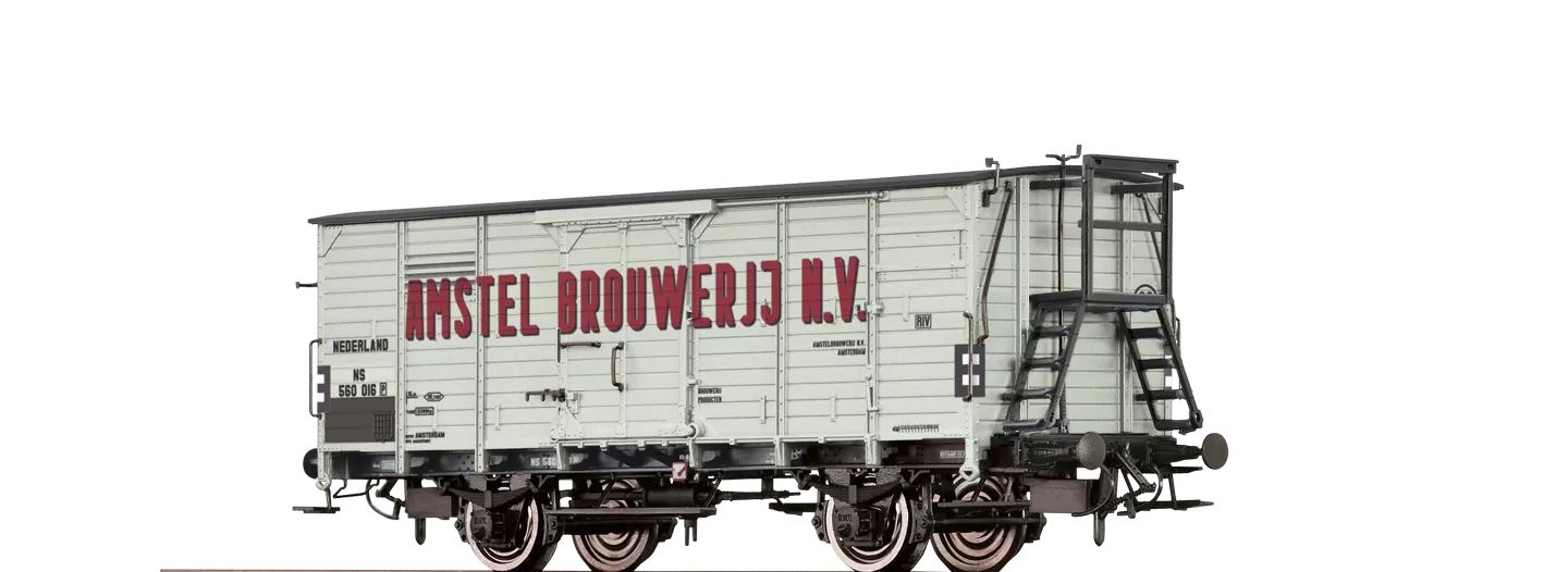 49062 - Gedeckter Güterwagen G10 "Amstel Brouwerij N.V." NS