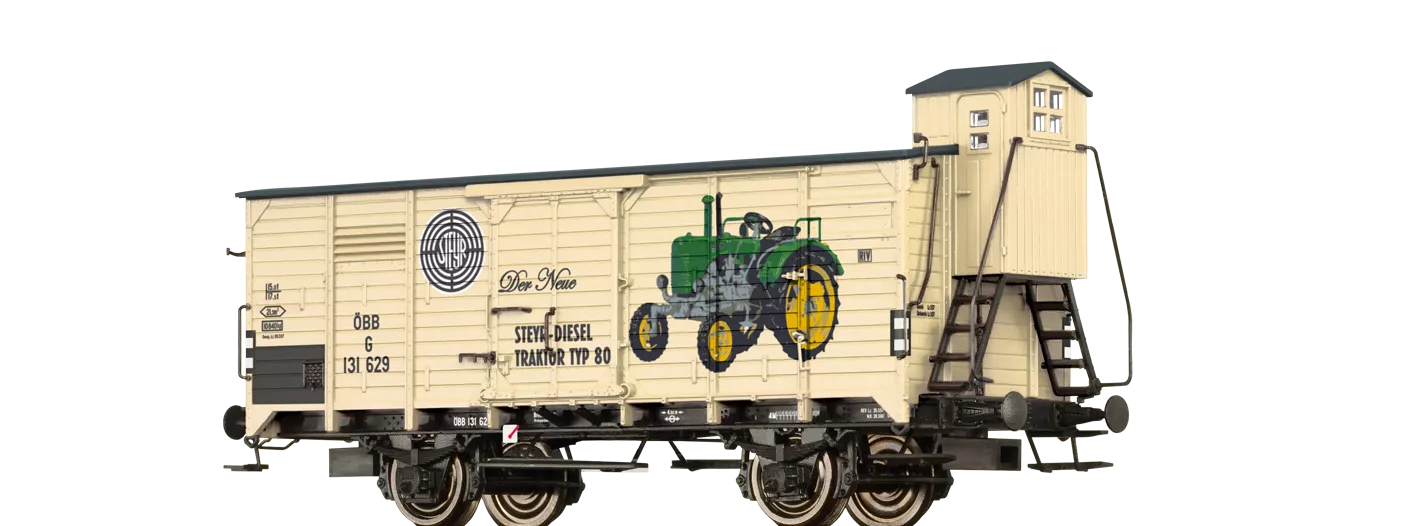 49073 - Gedeckter Güterwagen G "Steyr Puch" ÖBB