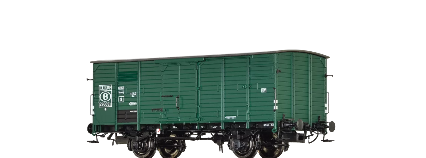 49077 - Gedeckter Güterwagen G10 SNCB / EUROP