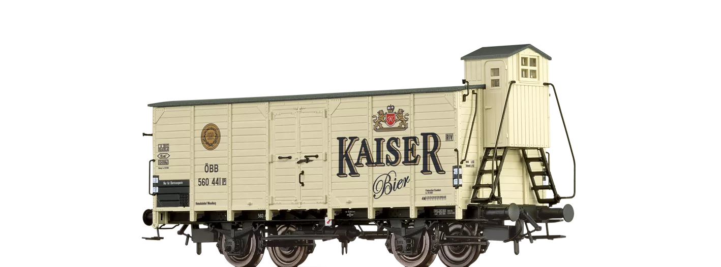 49084 - Gedeckter Güterwagen G "Kaiser Bier" ÖBB