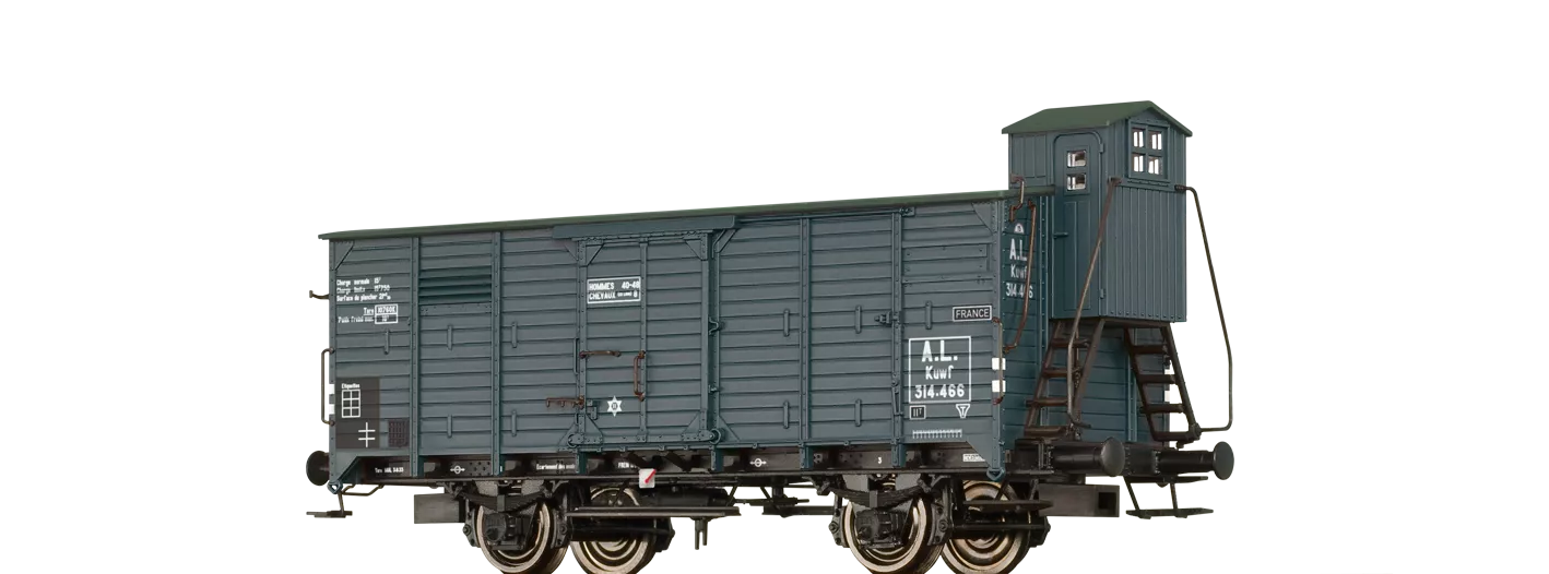 49094 - Gedeckter Güterwagen Kuwf A.L.