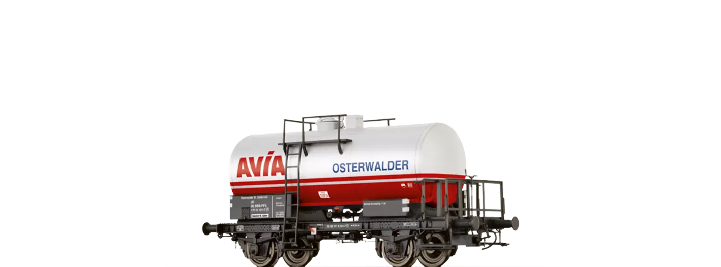 49237 - Kesselwagen 2-achsig "Avia Osterwalder" SBB