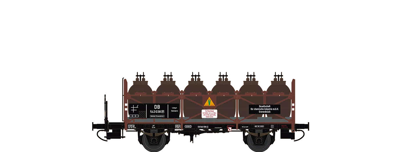 49312 - Säuretopfwagen Z [P] "Gesellschaft für chemische Industrie m.b.H Grevenbrück" DB