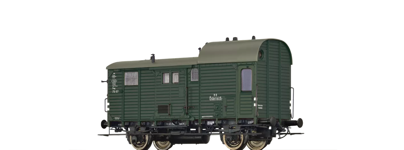 49408 - Güterzuggepäckwagen Pwg pr 14 BBÖ