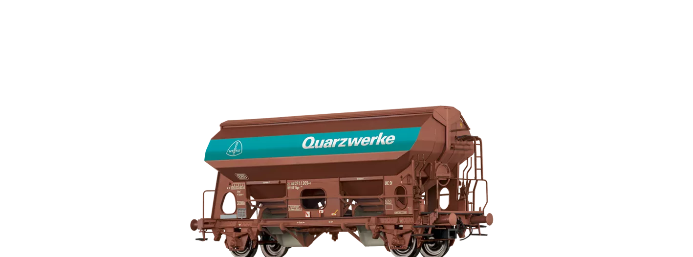 49530 - Gedeckter Güterwagen Tdgs 930 "Quarzwerke" DB