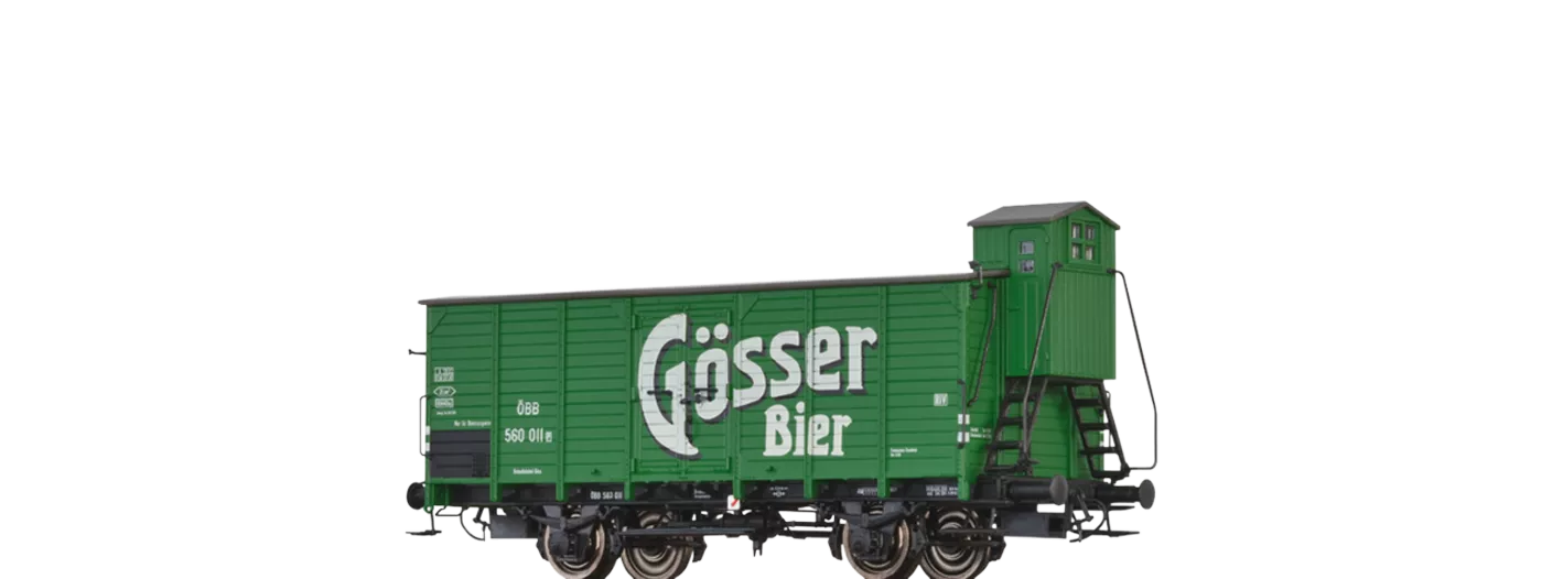 49705 - Gedeckter Güterwagen G10 "Gösser Bier" BBÖ