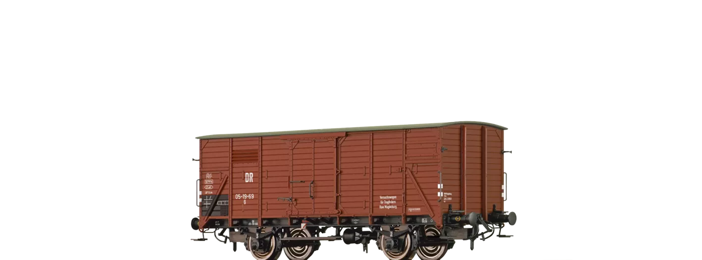 49712 - Gedeckter Güterwagen G DR, Versuchswagen