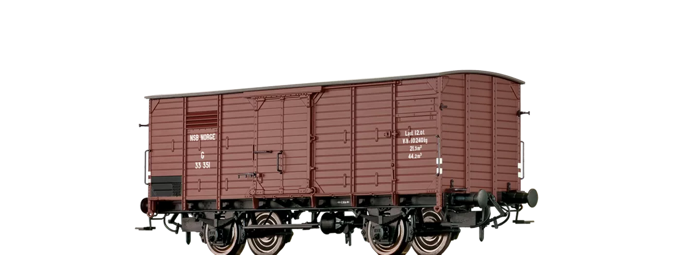 49717 - Gedeckter Güterwagen G NSB