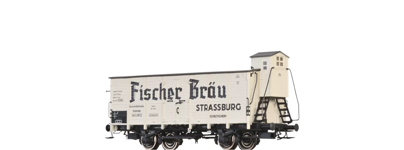 49728 - Gedeckter Güterwagen G "Fischer Bräu" DRG