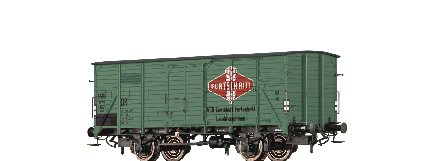 49731 - Gedeckter Güterwagen (Gw) G "Fortschritt" DR