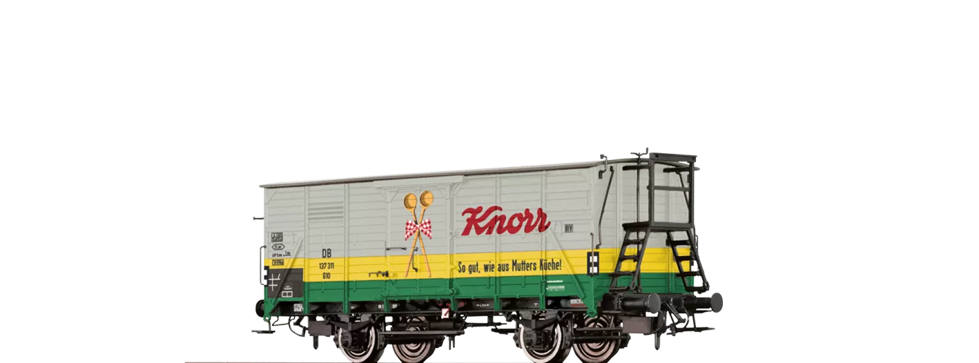 49732 - Gedeckter Güterwagen G10 "Knorr" DB