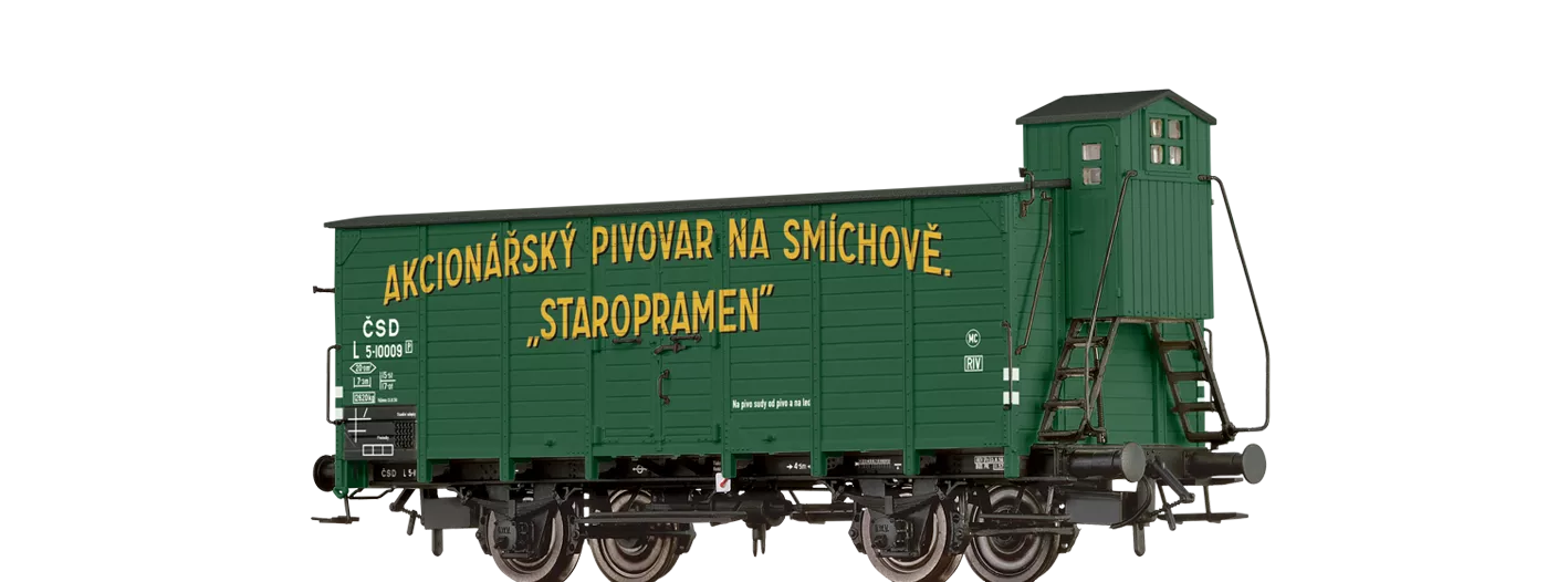 49734 - Gedeckter Güterwagen L "Staropramen" CSD