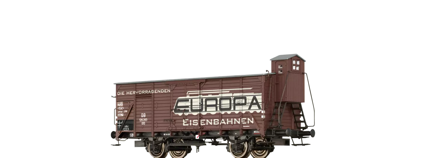 49747 - Gedeckter Güterwagen G10 "Europa Spielwaren" DB