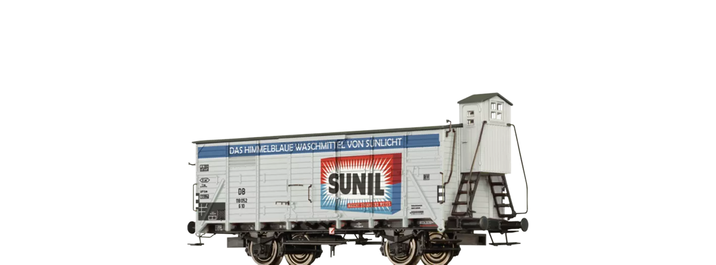 49752 - Gedeckter Güterwagen G10 "Sunil" DB