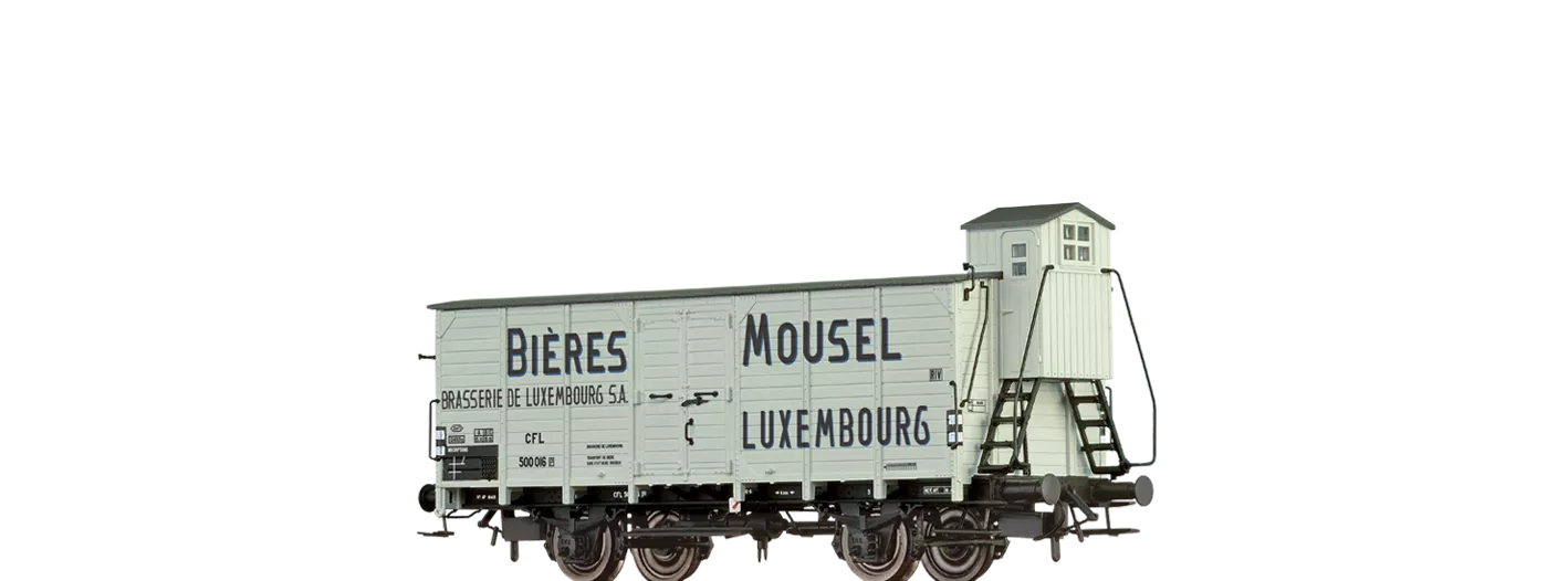 49758 - Gedeckter Güterwagen "Mousel Bieres" CFL