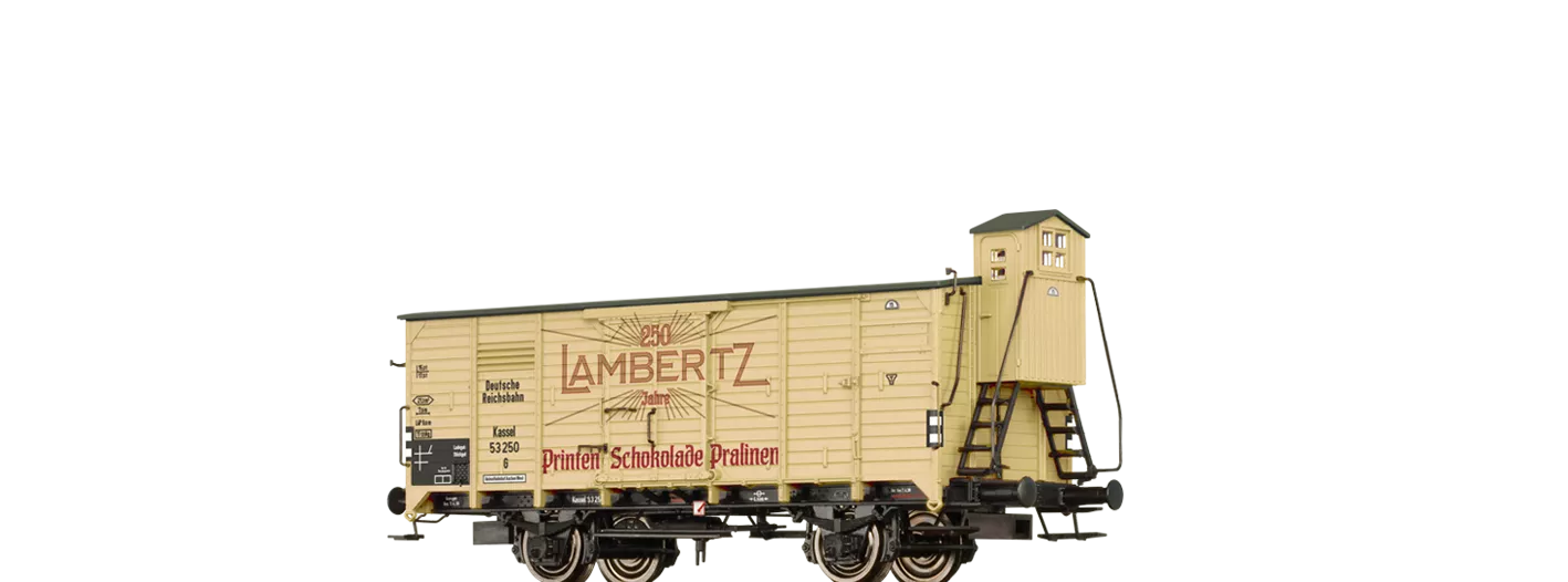 49760 - Gedeckter Güterwagen G "Lambertz" DR