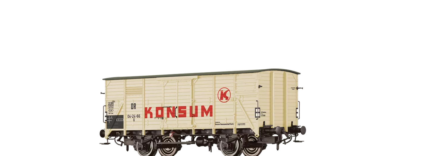 49764 - Gedeckter Güterwagen G "Konsum" DR