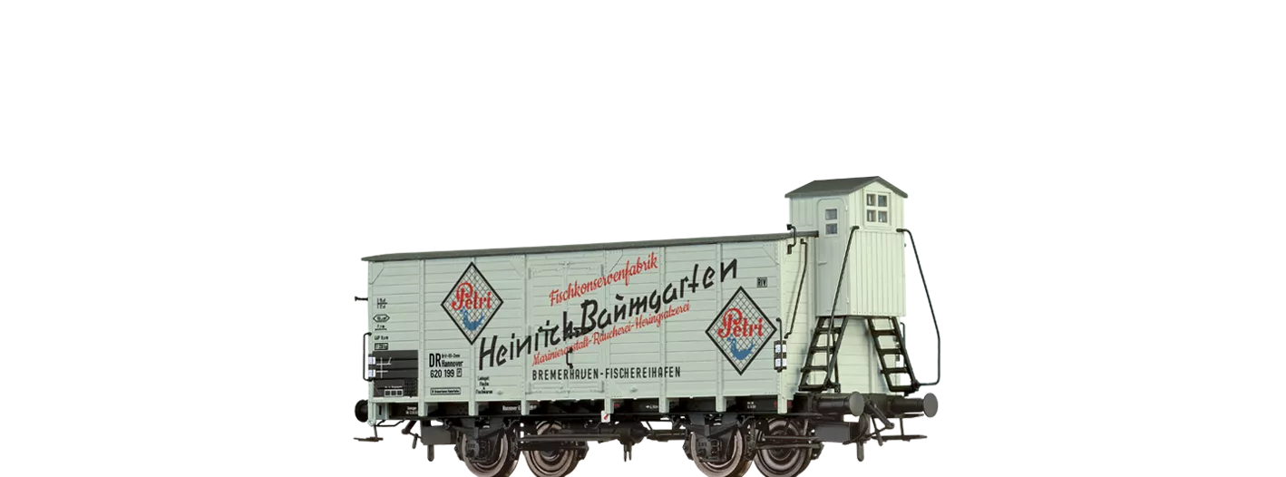 49767 - Gedeckter Güterwagen "Heinrich Baumgarten" DR Brit-US-Zone