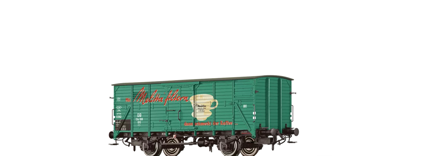 49772 - Gedeckter Güterwagen G10 "Melitta" DB