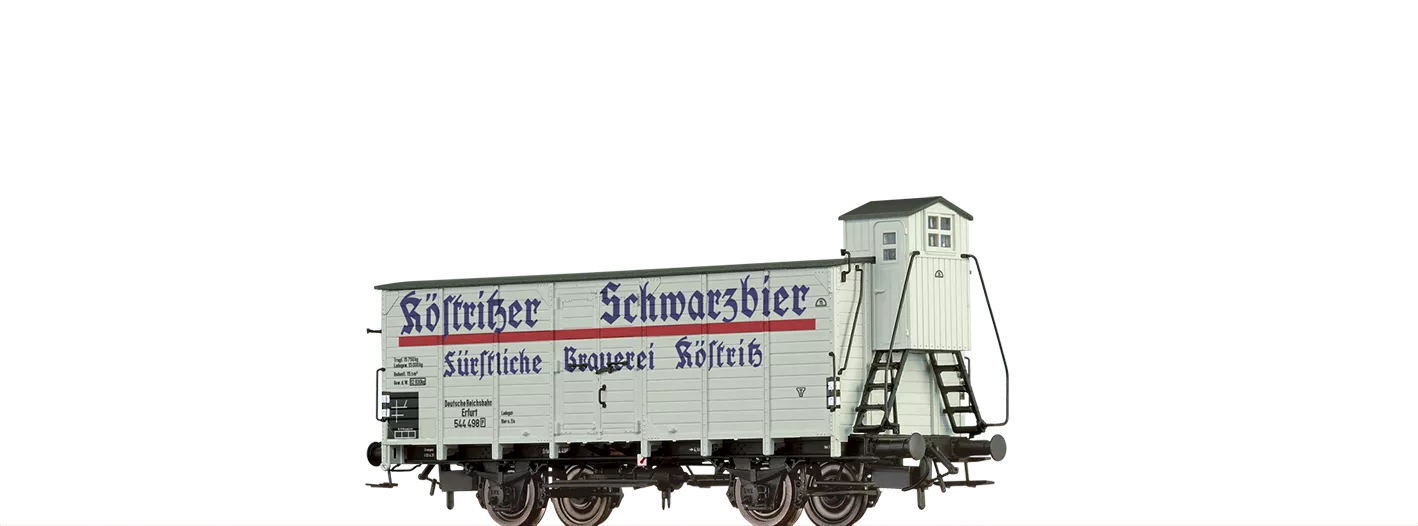 49782 - Gedeckter Güterwagen G10 "Köstritzer Schwarzbier" DRG