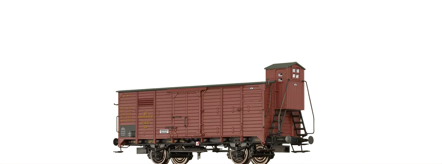 49787 - Gedeckter Güterwagen Gm K.Sächs.Sts.E.B.