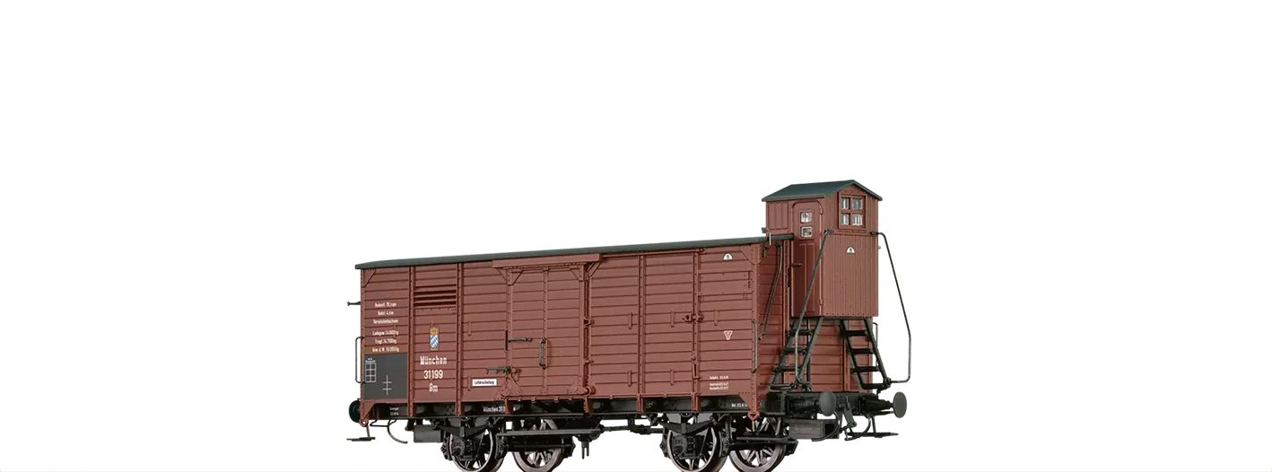 49788 - Gedeckter Güterwagen Gm K.Bay.Sts.B.