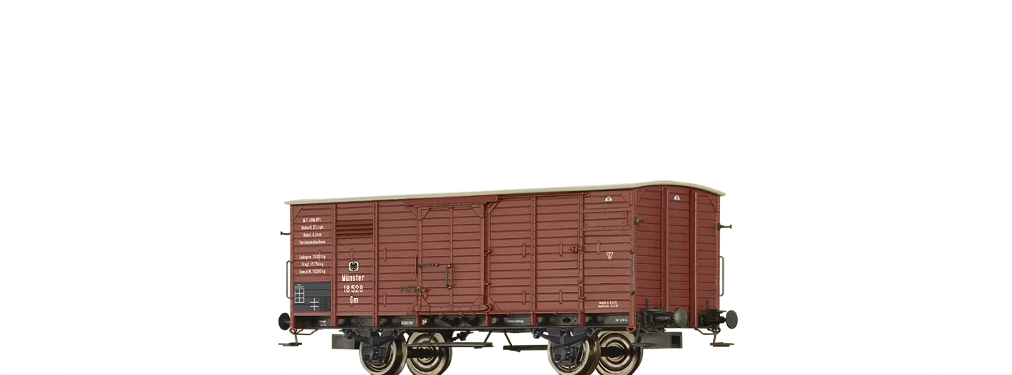 49789 - Gedeckter Güterwagen Gm K.P.E.V.