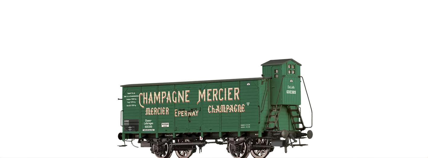 49805 - Güterwagen "Champagne Mercier" Elsass Lothringen