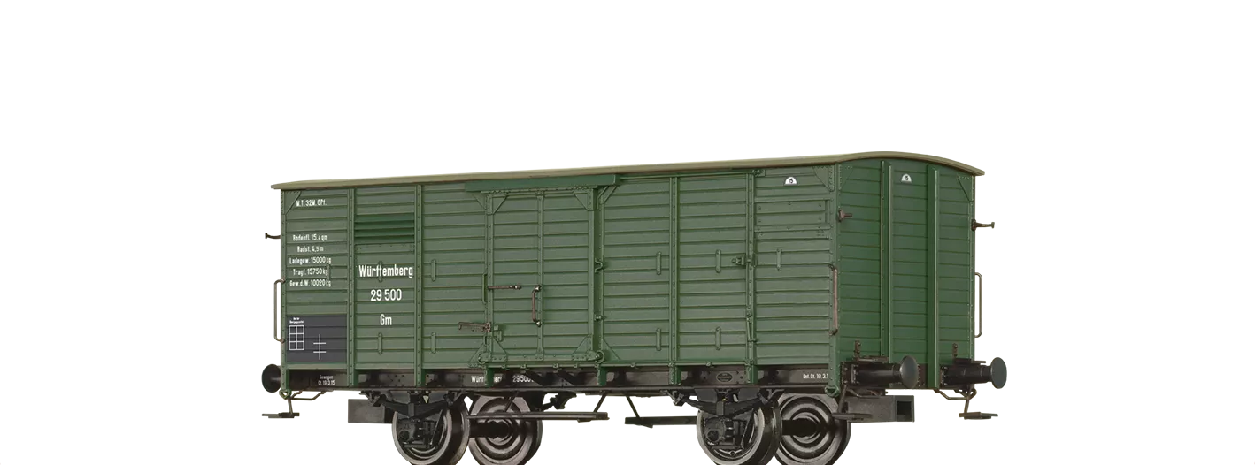 49824 - Gedeckter Güterwagen Gm K.W.St.E.