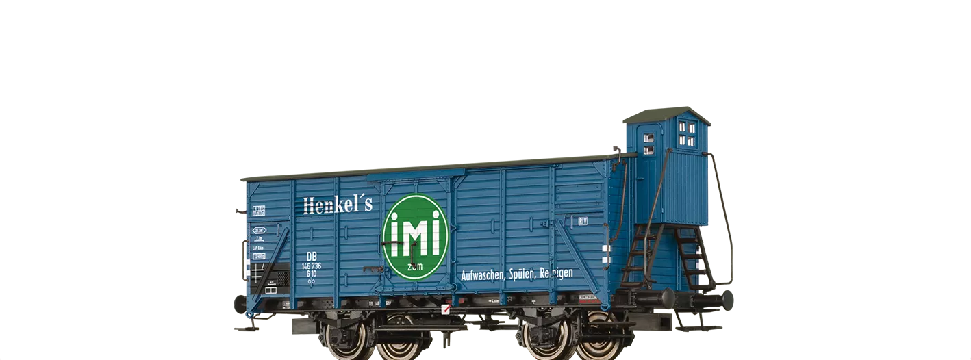 49827 - Gedeckter Güterwagen G10 "IMI" DB