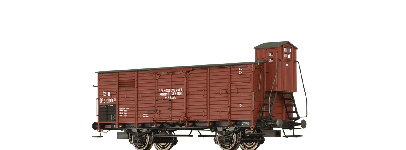 49839 - Gedeckter Güterwagen Go "Československa Komise Cukerni v Praze" ČSD