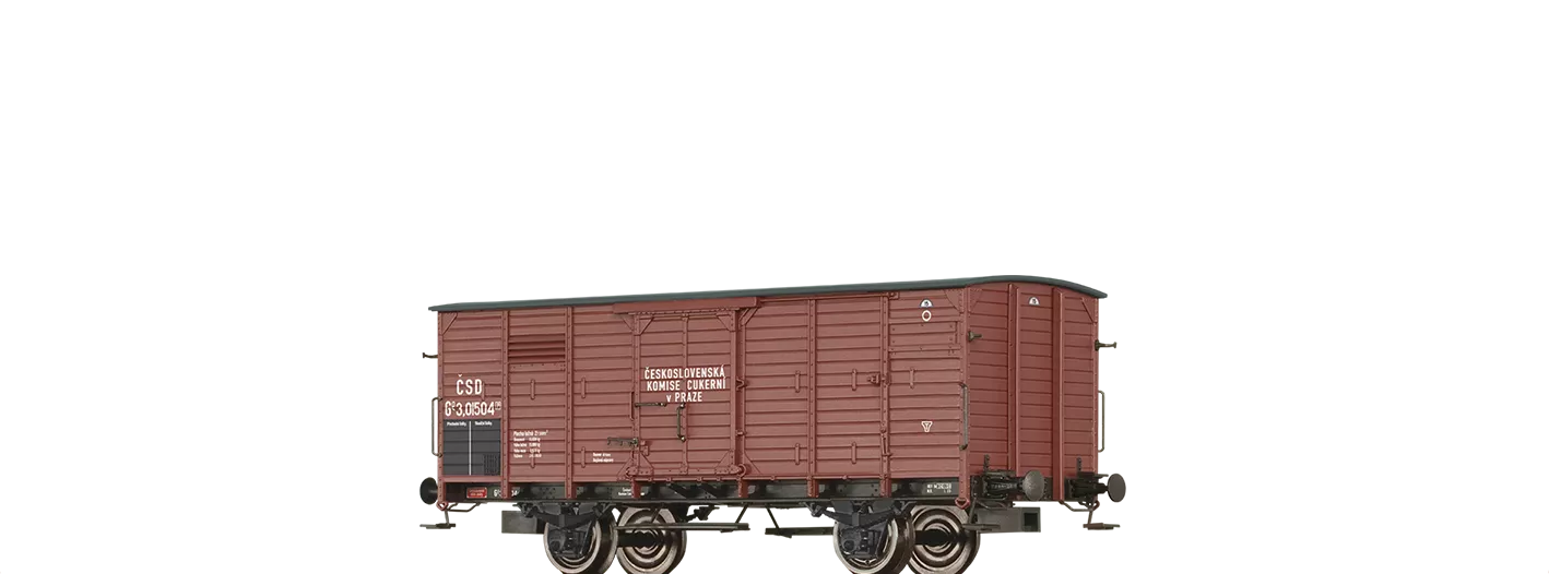 49840 - Gedeckter Güterwagen Gg "Ceskoslovenska Komise Cukerni v Praze" CSD