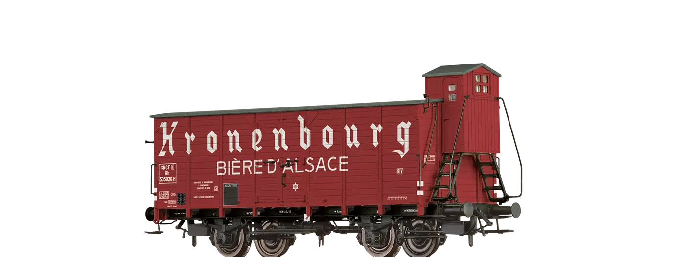 49847 - Gedeckter Güterwagen Hlf "Kronenbourg - Biere d´ Alsace" SNCF