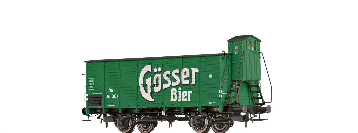 49849 - Gedeckter Güterwagen G "Gösser Bier" ÖBB