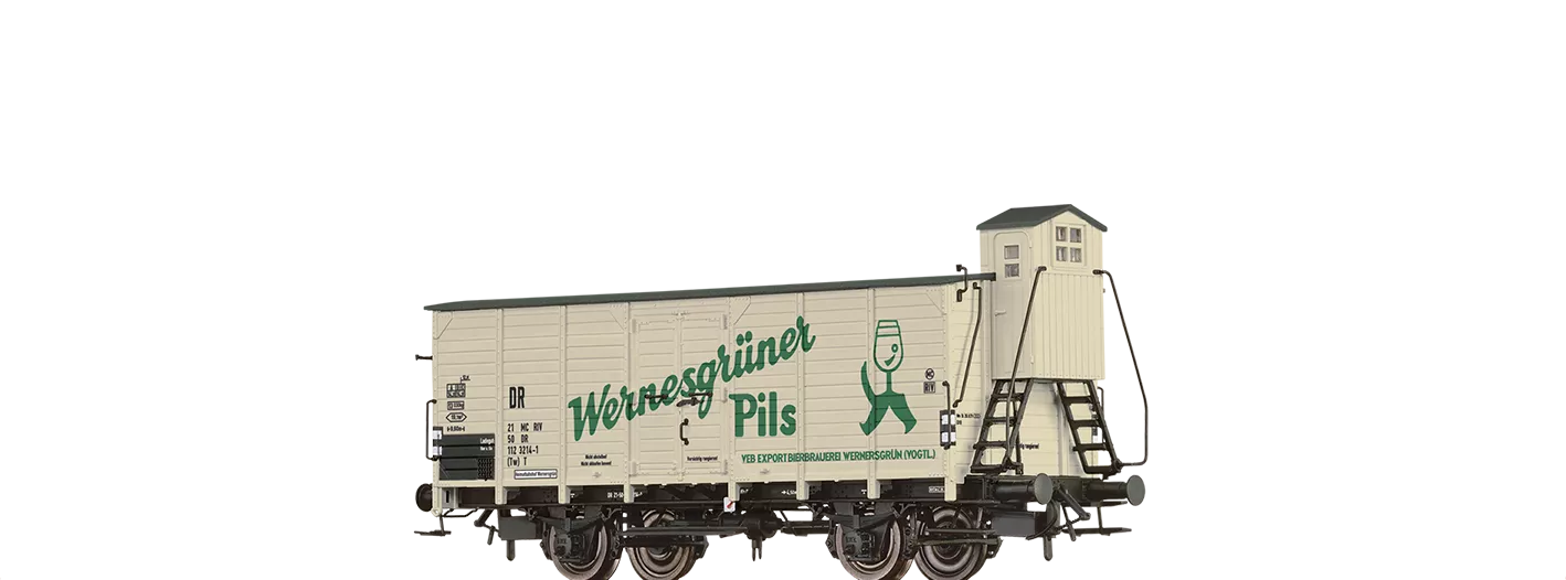 49862 - Bierwagen (Tw) T "Wernesgrüner Pils" DR