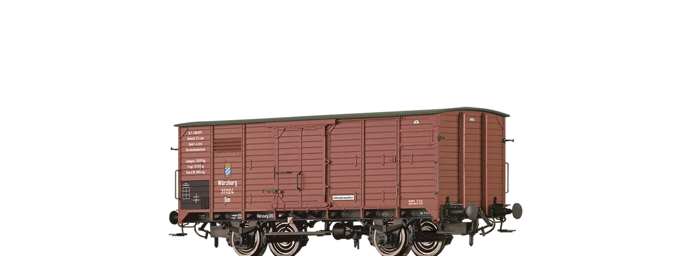 49869 - Gedeckter Güterwagen Gm K.Bay.Sts.B.