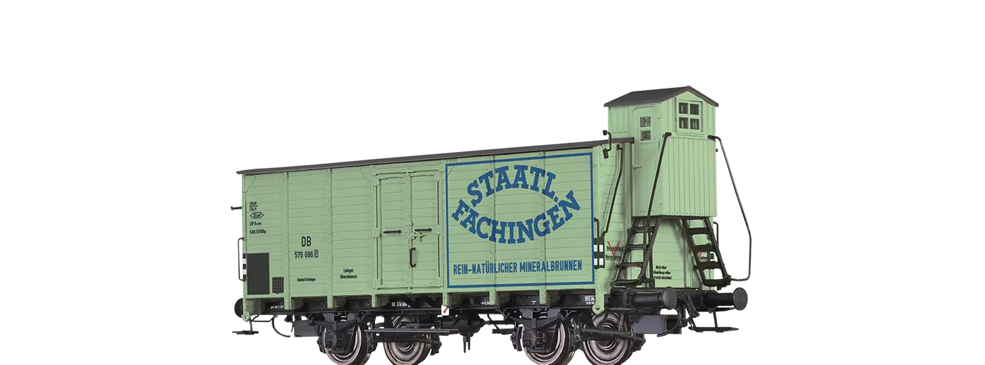 49876 - Gedeckter Güterwagen G10 "Staatl. Fachingen" DB