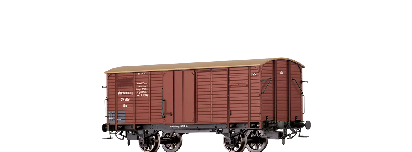 49884 - Gedeckter Güterwagen Gm K.W.St.E.