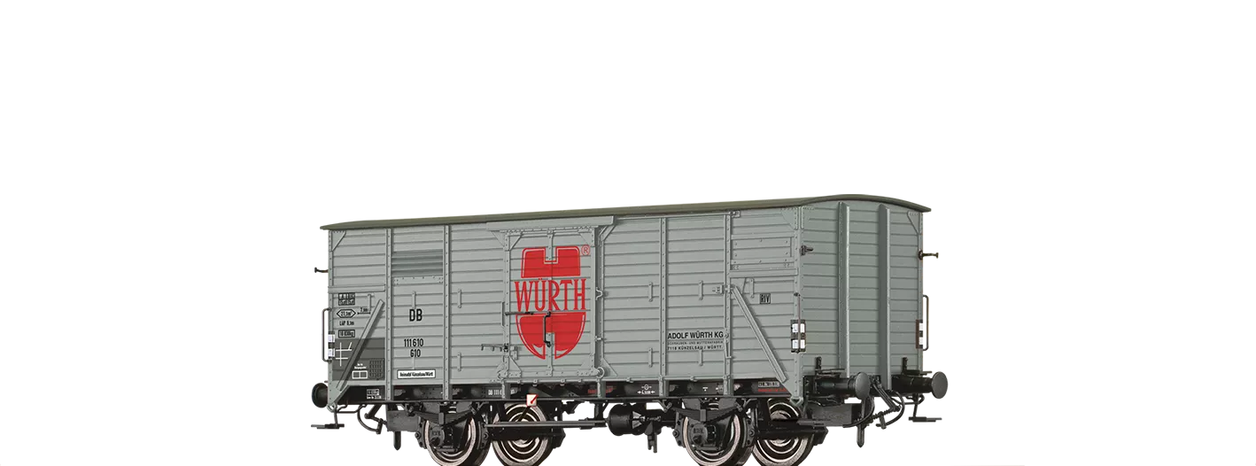 49895 - Gedeckter Güterwagen G10 "Würth" DB