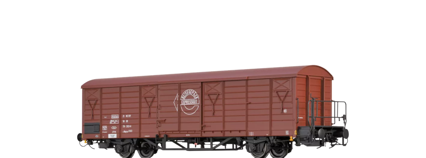 49905 - Gedecker Güterwagen Gbqrss [1742] "Expressgutwagen" DR